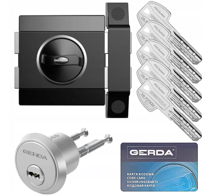 ZAMEK WIERZCHNI DRZWI ZX1000 GERDA ATEST C