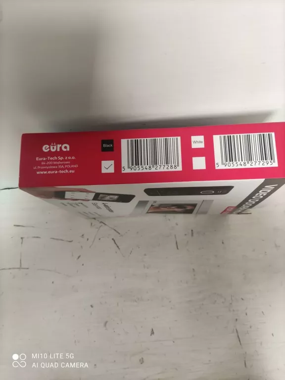 WIDEODOMOFON ''EURA'' VDP-00C5 CZARNY