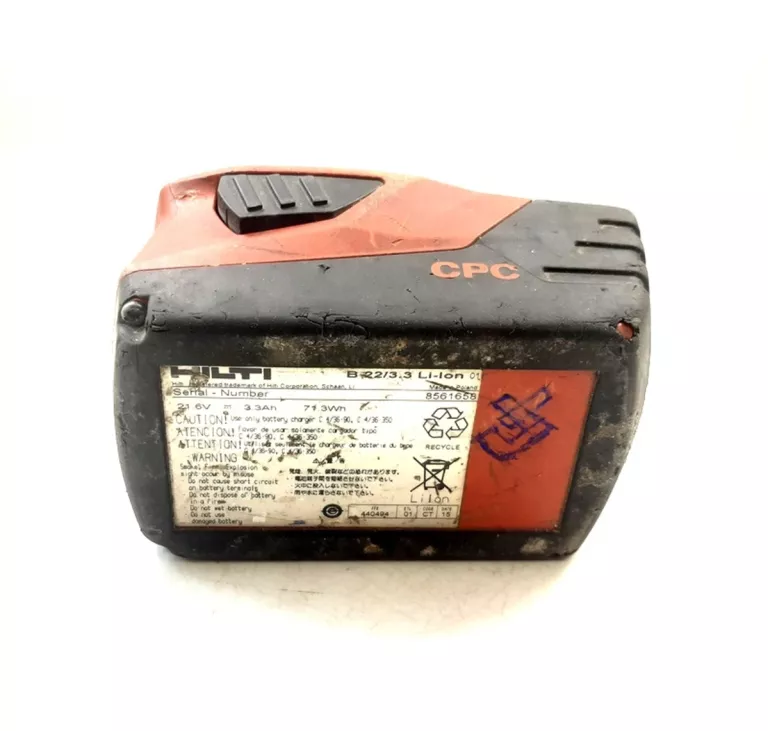 AKUMULATOR HILTI 22 VOLT 3.3AH