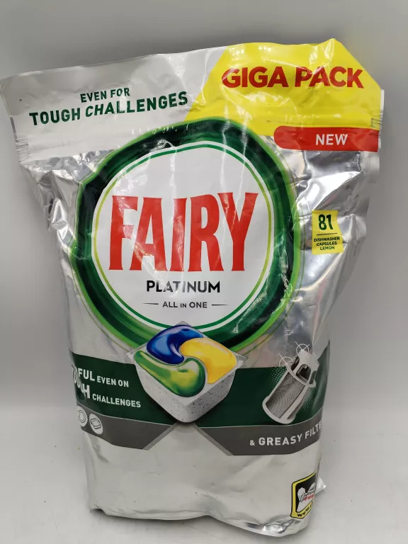 KAPSUŁKI FAIRY PLATINUM ALL IN ONE 81 SZT