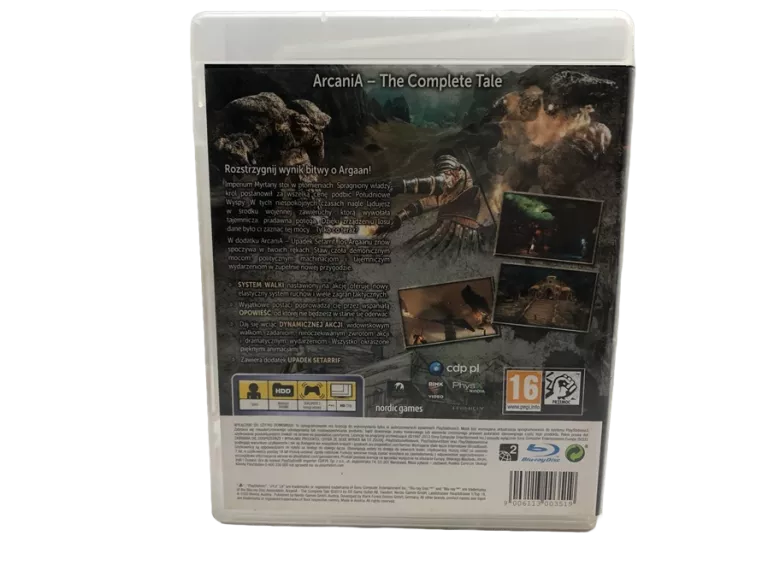 ARCANIA THE COMPLETE TALE PS3