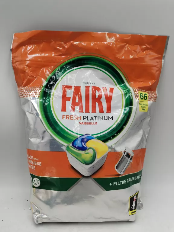 KAPSUŁKI FAIRY FRESH PLATINUM VAISSELLE 66SZT