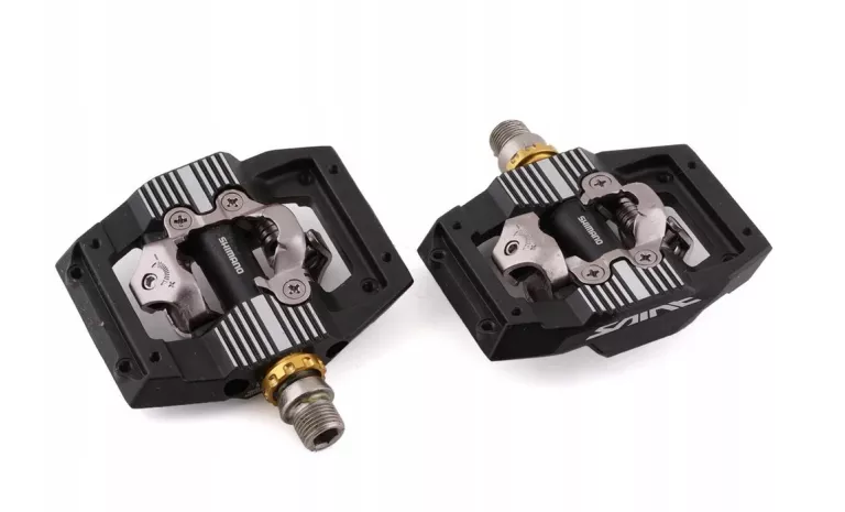 NIEPOKALANE PEDAŁY SHIMANO PD-M821 SAINT PEDAŁY SPD + BLOKI STAN IDEAŁ