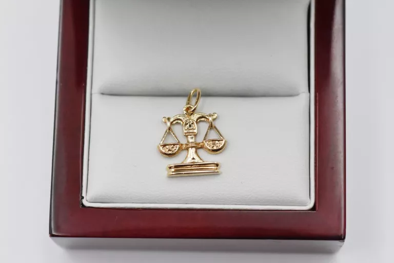 PIĘKNA ZŁOTA ZAWIESZKA - WAGA - 585 14K 1,33G