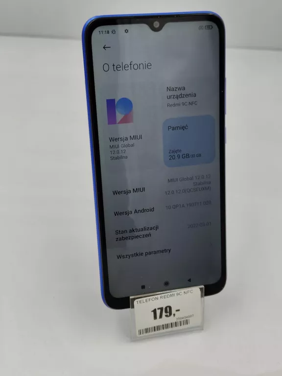 TELEFON REDMI 9C NFC 2/32 GB