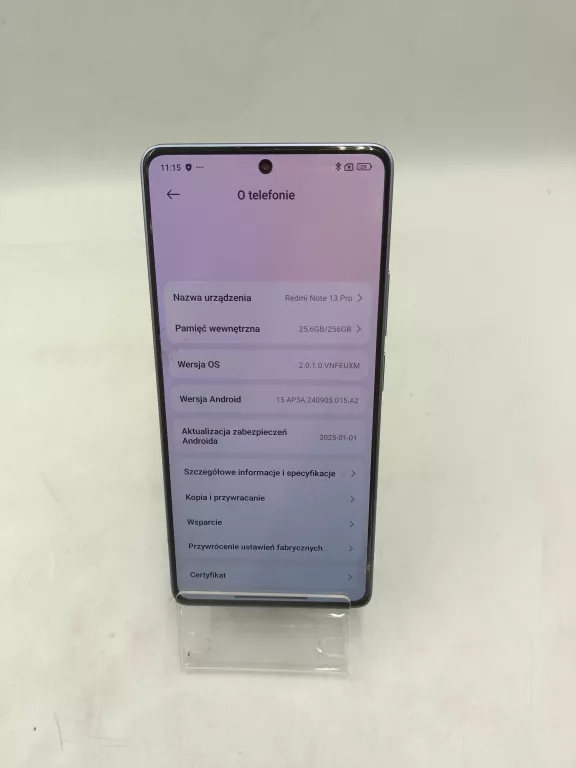 TELEFON XIAOMI REDMI NOTE 13 PRO 8GB/256GB KOMPLET