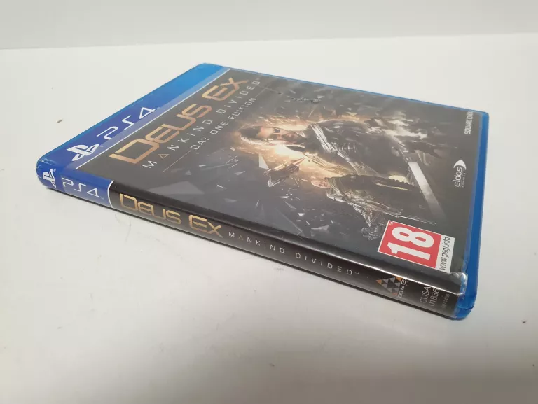 GRA PS4 DEUS EX ROZŁAM LUDZKOŚCI MANKIND DIVIDED