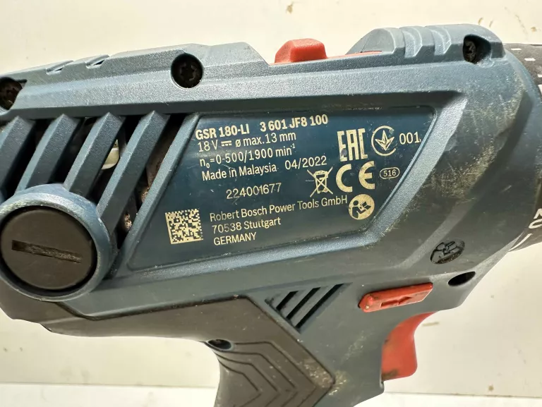 WKRĘTARKA BOSCH GSR 180-LI + 2 AKU