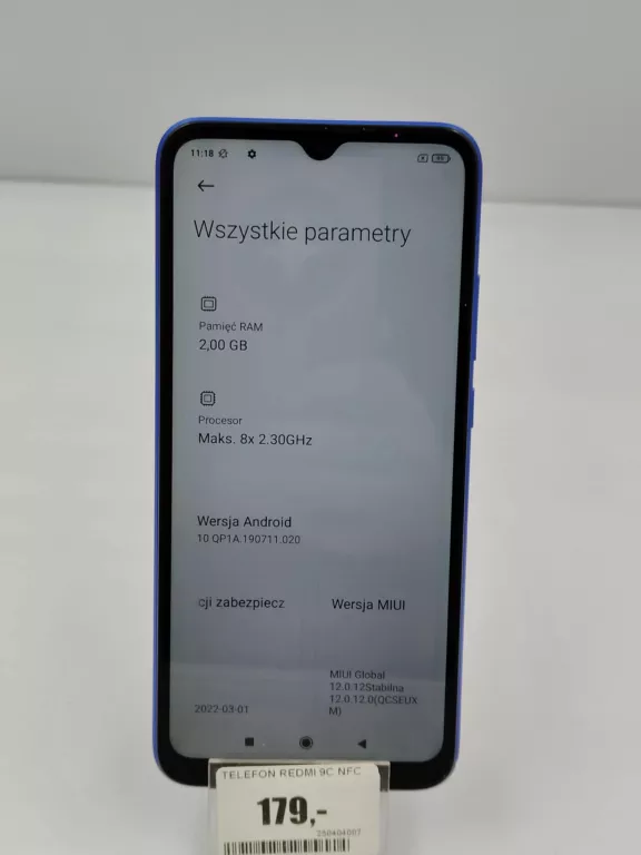 TELEFON REDMI 9C NFC 2/32 GB