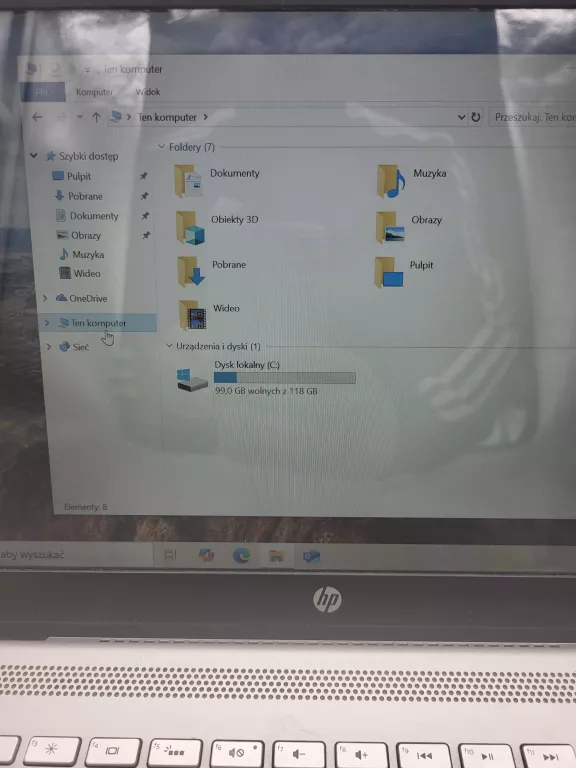 LAPTOP HP PAVILION 14-BF083NO INTEL PENTIUM 128 GB SSD 4 GB WIN 10 + ŁAD