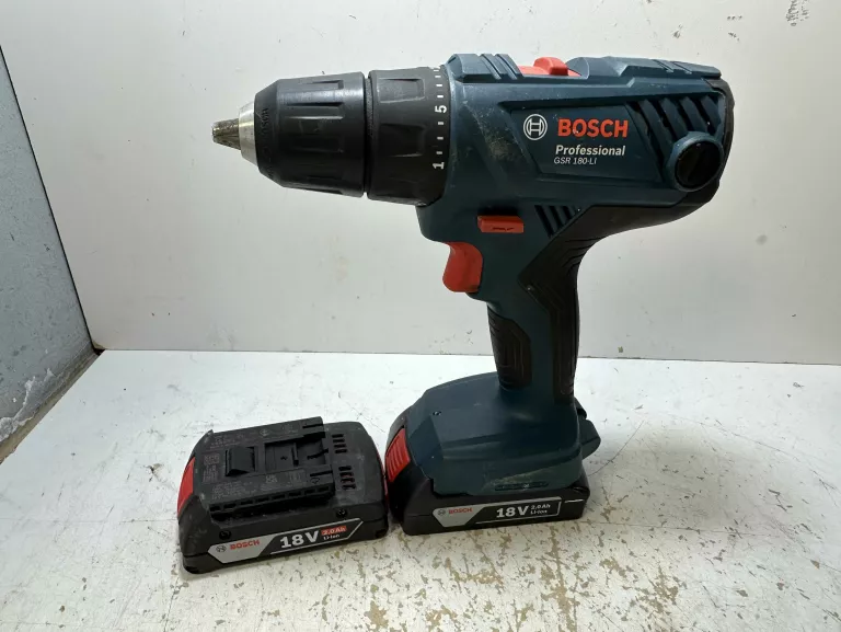 WKRĘTARKA BOSCH GSR 180-LI + 2 AKU