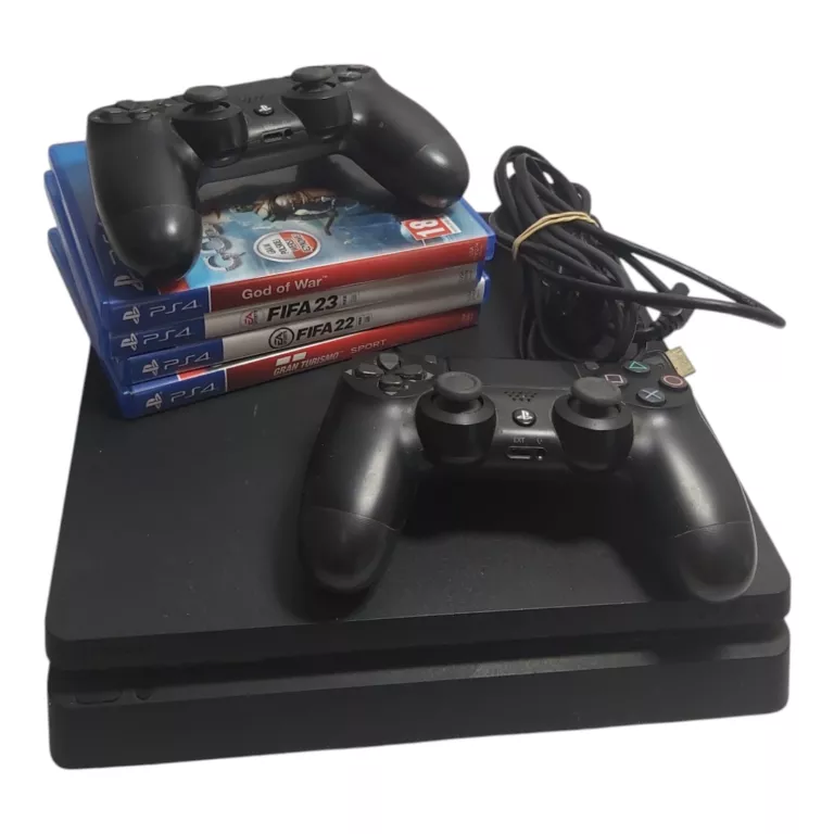 KONSOLA PLAYSTATION 4 GRY 2 PADY OKABL