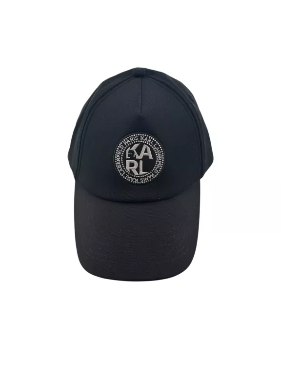 ORYGINALNA DAMSKA CZAPKA Z DASZKIEM KARL LAGERFELD L5WH7945 CZARNA