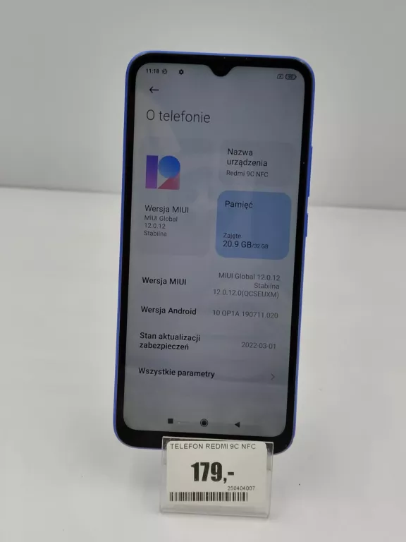 TELEFON REDMI 9C NFC 2/32 GB