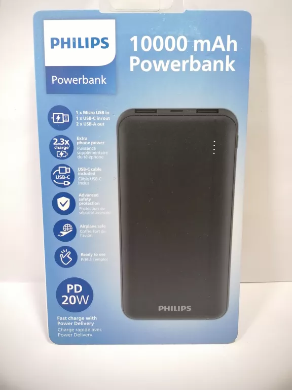 POWERBANK PHILIPS 10000