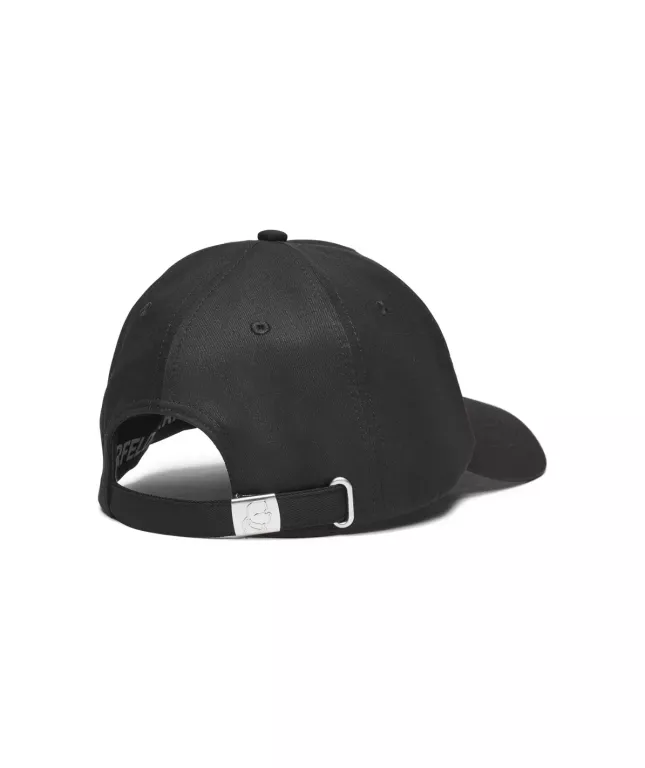 ORYGINALNA DAMSKA CZAPKA Z DASZKIEM KARL LAGERFELD L5WH7945 CZARNA