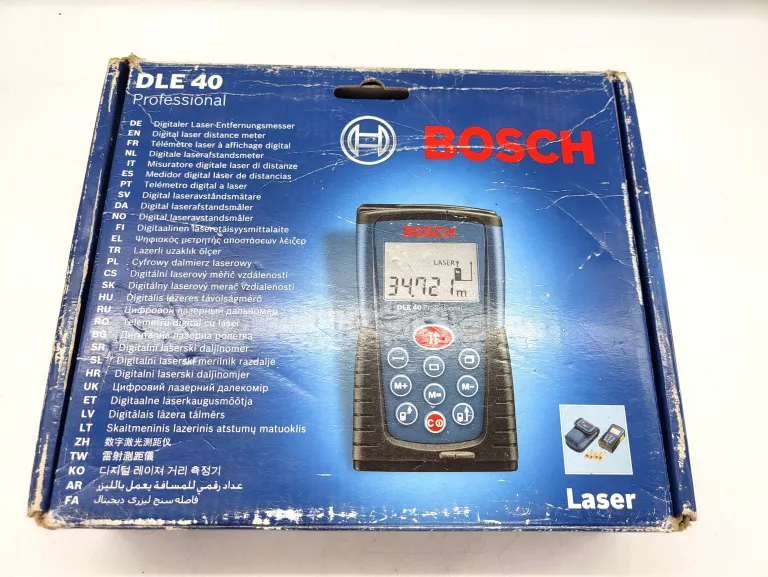 DALMIERZ BOSCH DLE 40 + PUDEŁKO