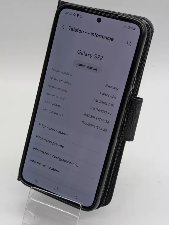 SAMSUNG GALAXY S22 - MOCNE RYSY