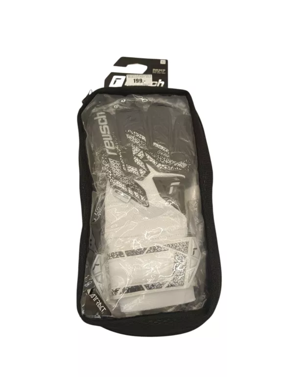 RĘKAWICE BRAMKARSKIE REUSCH ATTRAKT GOLD NC WHITE/SILVER/BLACK 8.5