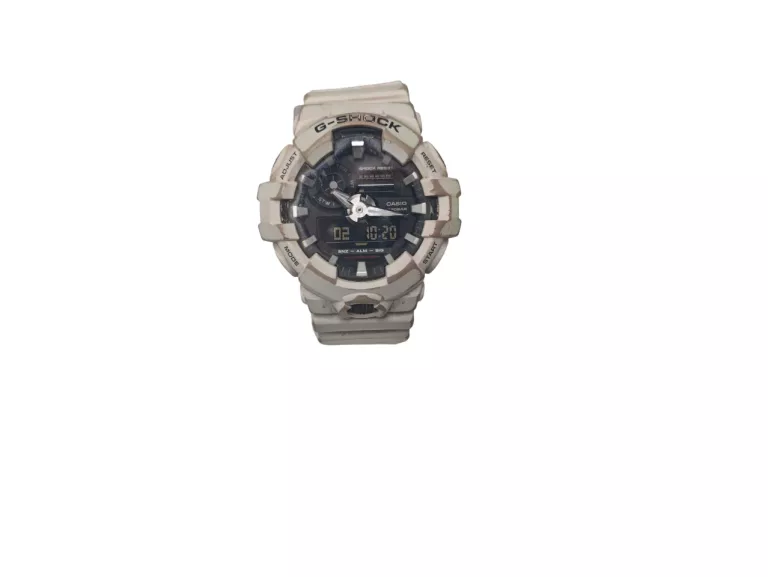 ZEGAREK MĘSKI NARĘCZNY CASIO G-SHOCK GA-700 BIAŁY SOLO