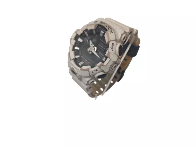 ZEGAREK MĘSKI NARĘCZNY CASIO G-SHOCK GA-700 BIAŁY SOLO