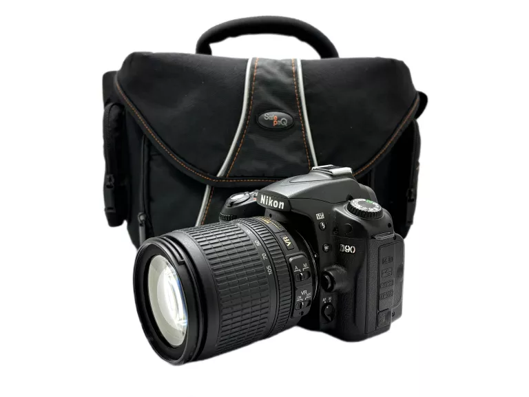 LUSTRZANKA NIKON D90 + NIKKOR 18-105MM PRZEBIEG 3012 ZDJĘĆ!