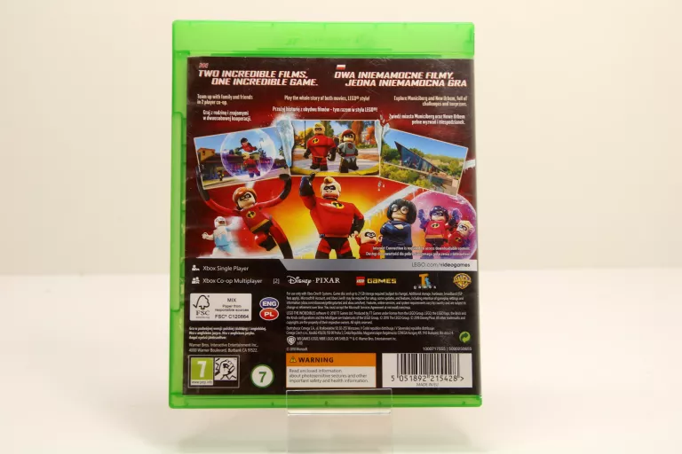 GRA XBOX ONE LEGO INCREDIBLES INIEMAMOCNI PL