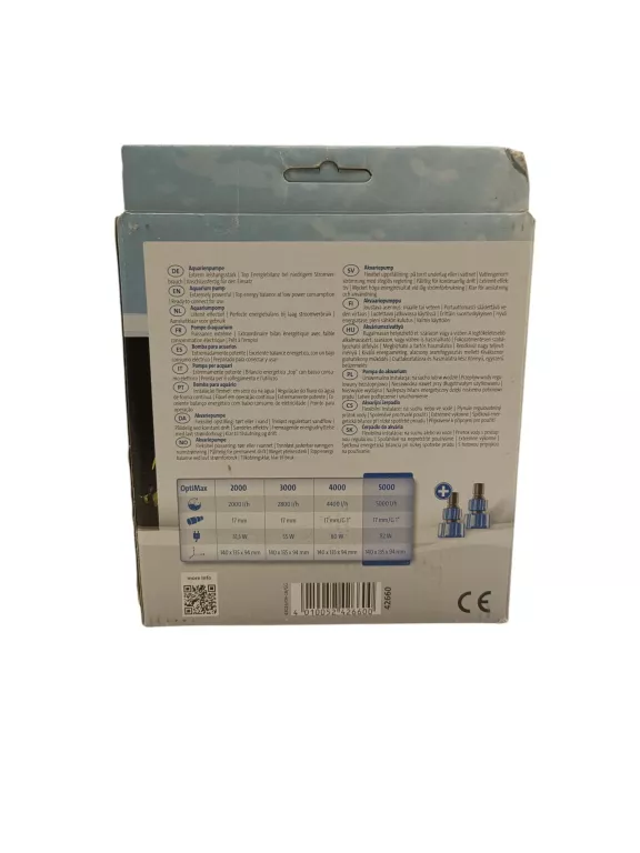 OASE OPTIMAX 5000 POMPA DO AKWARIUM 5000L/H 82W