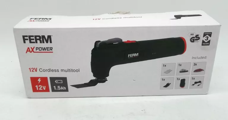 SZLIFIERKA WIELOFUNKCYJNA AKUMULATOROWA FERM OTM1018 MULTITOOL