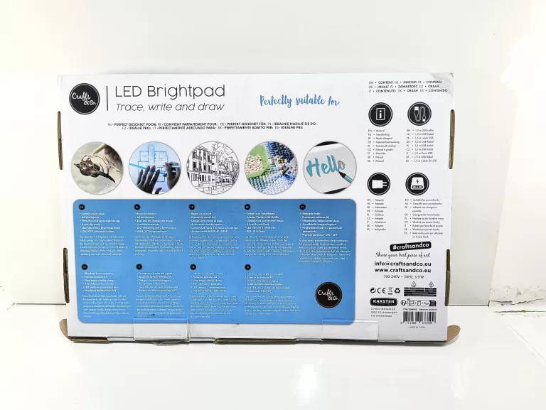 TABLET GRAFICZNY CRAFTS & CO XL LED BRIGHTPAD