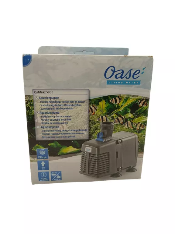 OASE OPTIMAX 5000 POMPA DO AKWARIUM 5000L/H 82W