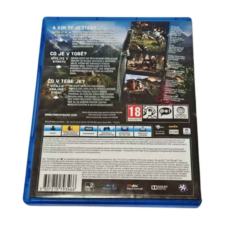 GRA FAR CRY 4 PS4 FARCRY 4 PL