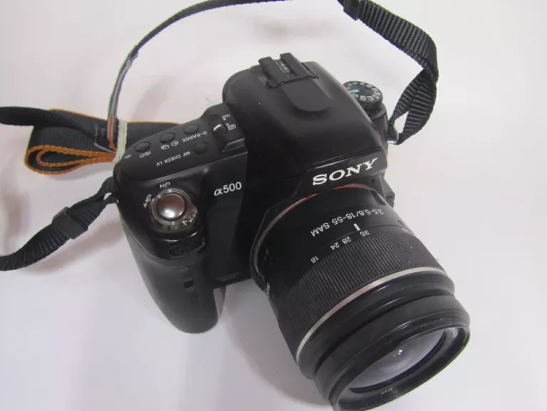LUSTRZANKA SONY ALPHA 500 DSLR-A500