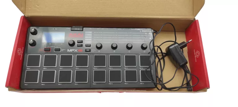 SAMPLER AKAI MPX16 + ZASILACZ