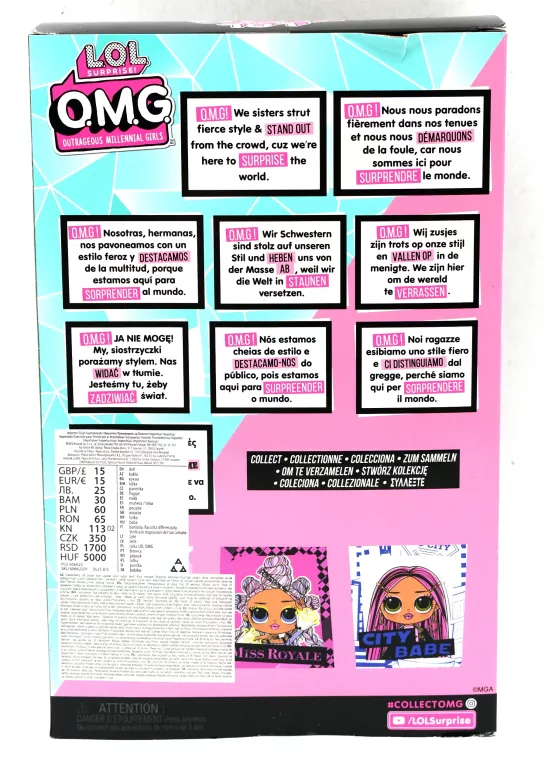 LOL SURPRISE OMG FASHION DOLL SNOWLICIOUS