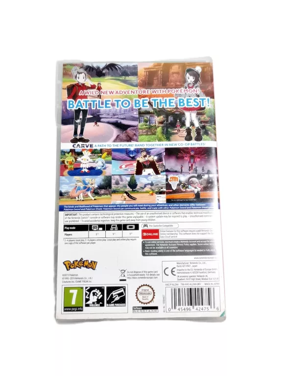 GRA NA KONSOLE NINTENDO SWITCH POKEMON SWORD