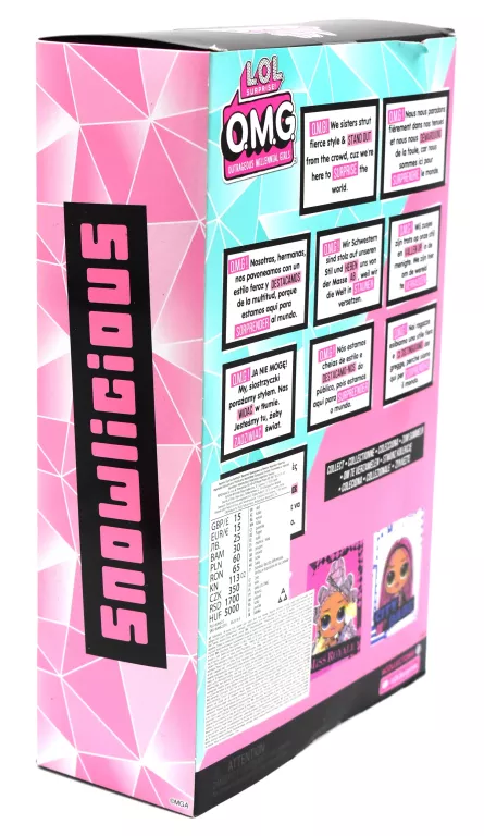 LOL SURPRISE OMG FASHION DOLL SNOWLICIOUS