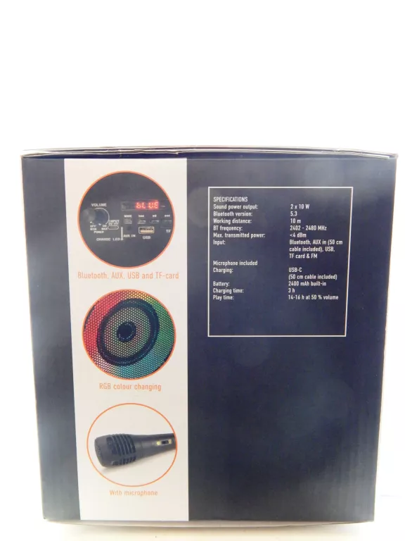 GŁOŚNIK RS-500 ROSELAND 20 W CZARNY