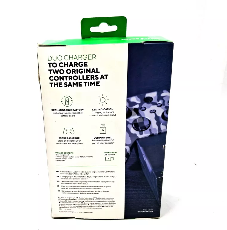 TRUST GXT250 STACJA DOKUJACA XBOX SERIES X / S