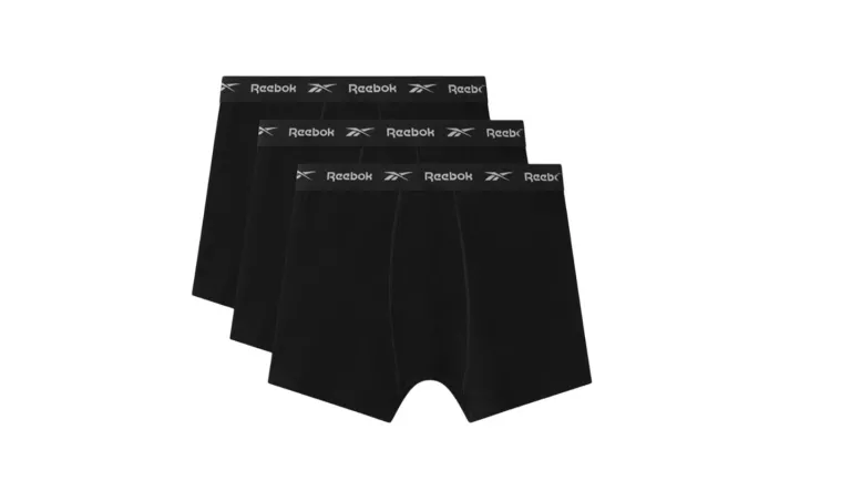 BOKSERKI MĘSKIE REEBOK 3PAK M 57% BAWEŁNA