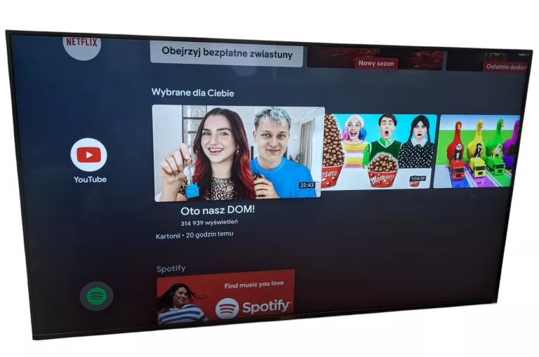TELEWIZOR LED SONY BRAVIA KD-55XG8596 (4K, DVB-T2) Z OPAKOWANIEM
