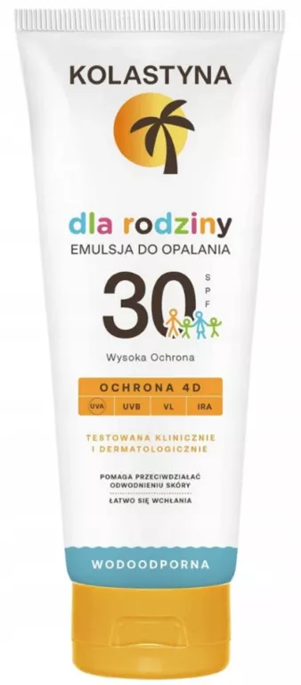 EMULSJA DO OPALANIA KOLASTYNA FAMILY 30 SPF 250 ML 5900536355337