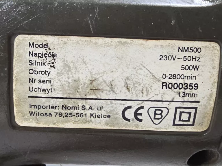 WIERTARKA UDAROWA POWERPLUS NM500 500W