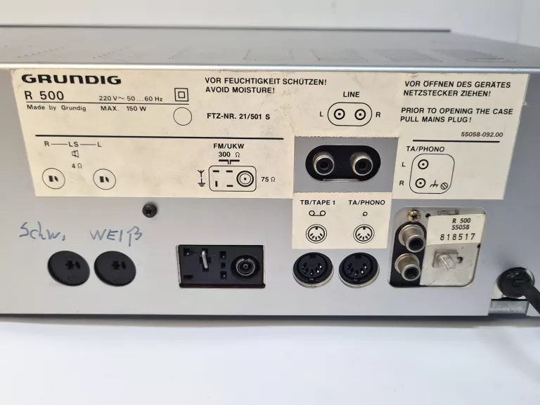 AMPLITUNER GRUNDIG R-500