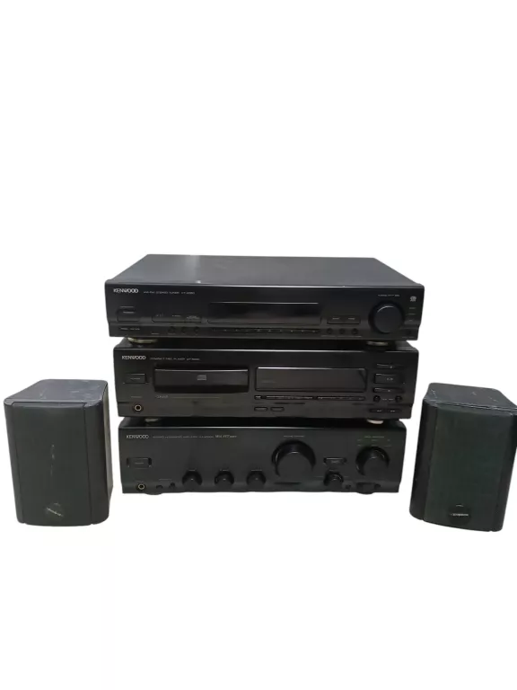 ZESTAW WIEŻA KENWOOD KT-6050 + KA-4060R + DP-5060 + GŁOŚNIKI
