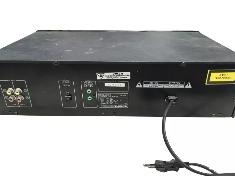 ZESTAW WIEŻA KENWOOD KT-6050 + KA-4060R + DP-5060 + GŁOŚNIKI