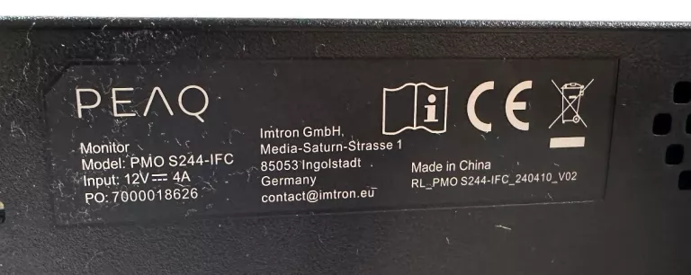 MONITOR PEAQ PMO S244