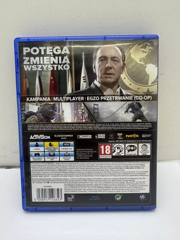 GRA NA PS4 CALL OF DUTY ADVANCED WARFARE