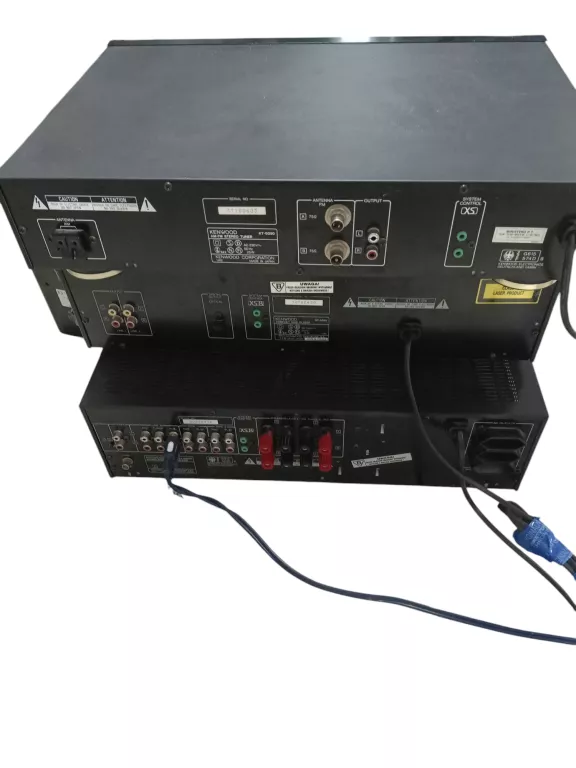 ZESTAW WIEŻA KENWOOD KT-6050 + KA-4060R + DP-5060 + GŁOŚNIKI