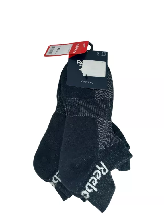 SKARPETY REEBOK 40-42 CZARNE MĘSKIE